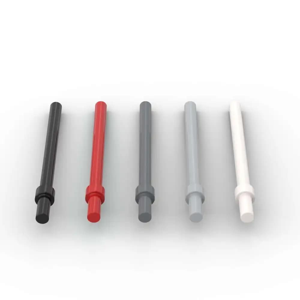 MOC 10 قطع 63965 قضيب مجموعة مكعبات بناء تقنية عالية 6L مع حلقة توقف جسيمات ألعاب تعليمية فكرة دي اي واي هدايا عيد ميلاد أطفال