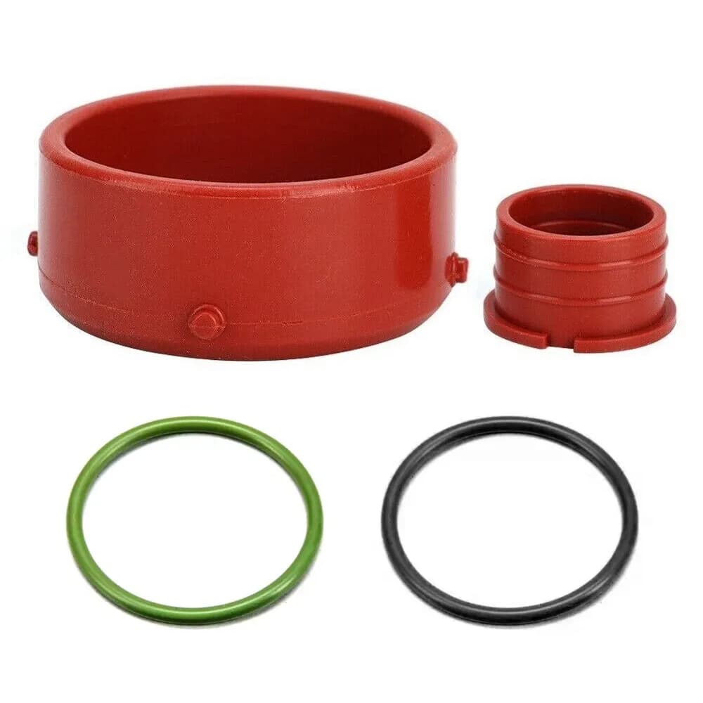 2 قطعة توربو ختم O خواتم لمرسيدس OM642 A0179973545 A0149976445 الأخضر والأسود O خواتم اكسسوارات السيارات - 6