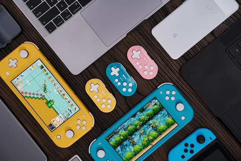 وحدة تحكم 8BitDo Zero 2 بلوتوث، وحدة تحكم ألعاب صغيرة لنينتندو سويتش كمبيوتر ويندوز أندرويد ماك أو إس. - 6