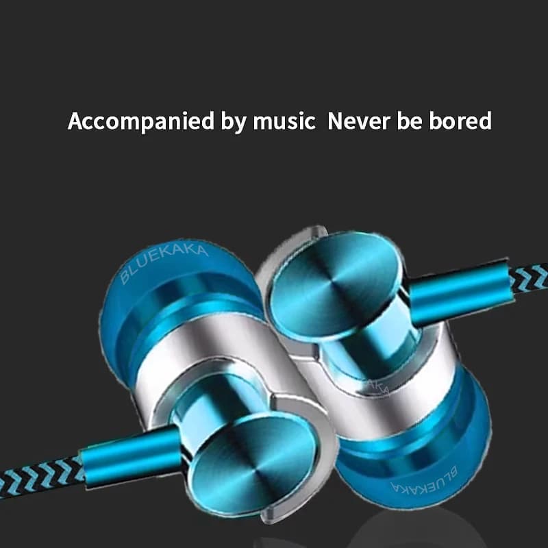 سماعات رأس سلكية جديدة مقاس 3.5 مم مزودة بخاصية إلغاء الضوضاء وسماعات أذن رياضية داخل الأذن مزودة بمحرك مزدوج وسماعات رأس ستيريو للألعاب وسماعات أذن موسيقية عالية الدقة مزودة بميكروفون - 4