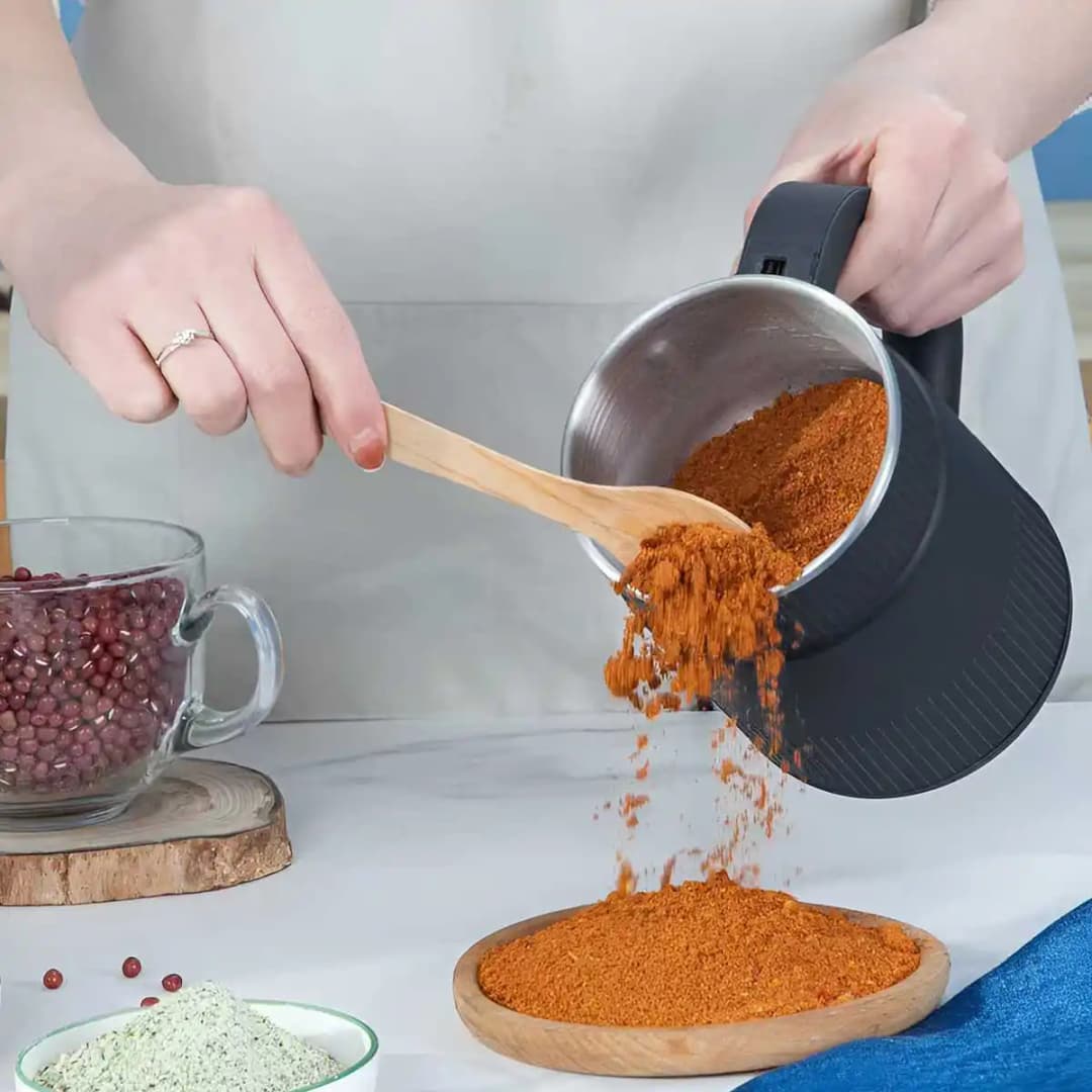 Beans Spices Grains Grinder Multifunctional Small Powder Machine Fast Grinding Cereal Nuts Grinder Household Kitchen Supplies - 6