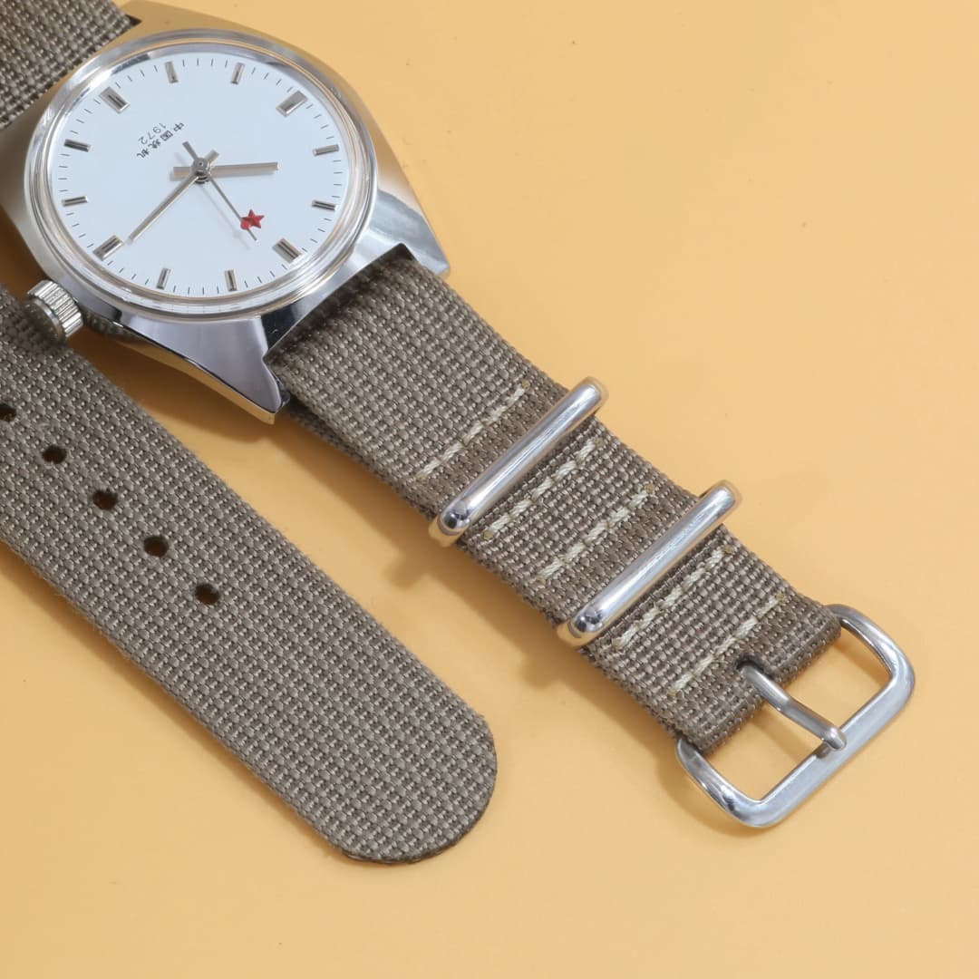 ساعة رجال 7120 يدوية الملء، مقاس 36 ملم، فولاذ مقاوم للصدأ، مقاومة للماء، تصميم ريترو (مناسبة للدروب شيبينج) - 5