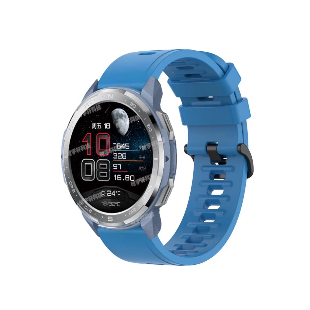 20/22mm Replacement Strap For Honor Magic 2 42mm 46mm Smartwatch Correa Silicone Band For Honor Watch GS Pro/GS 3 Men Bracelet - 2