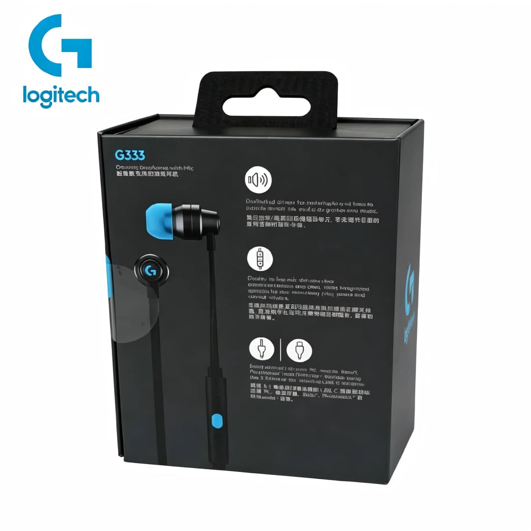 سماعات أذن سلكية Logitech G333 مع ميكروفون وعزل الضوضاء لأجهزة الكمبيوتر والهواتف المحمولة مع محول Type-C - 6
