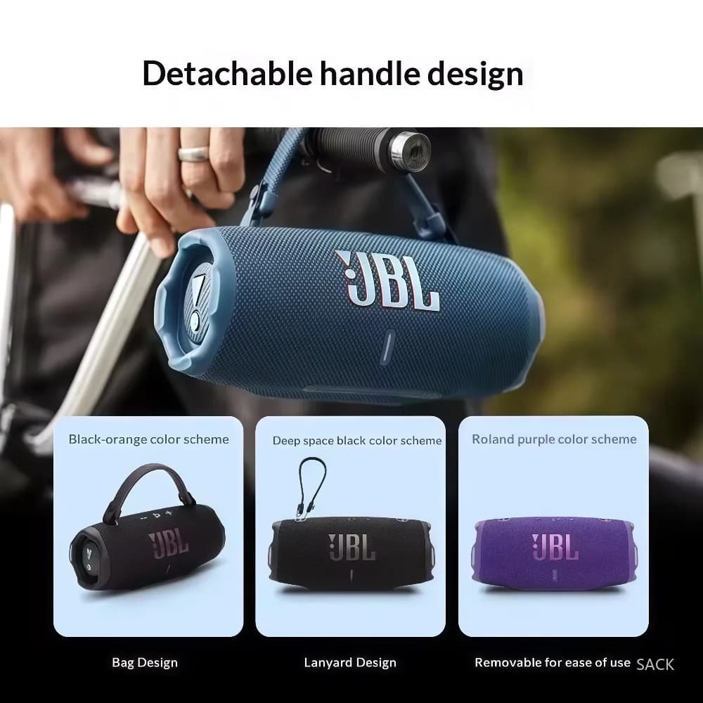 سماعة بلوتوث محمولة JBL فليب 7، سماعة حفلات خارجية مقاومة للماء بمعيار IP68، صوت برو بجهير عميق مع بطارية تدوم 16 ساعة - 6