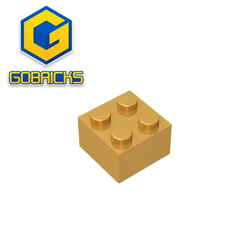 Gobricks GDS-540 Building Blocks toys Brick 2 x 2  compatible with lego 3003 35275 6223 62404 19182 pieces of children's DIY