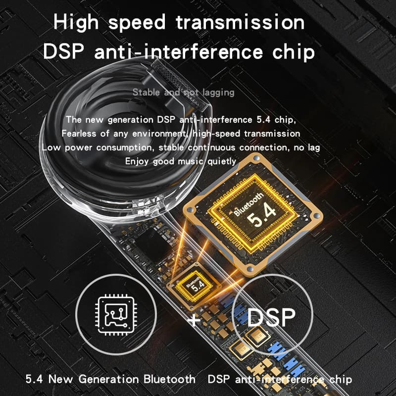 سماعات سوني برو 4 الأصلية اللاسلكية بلوتوث سماعات الرأس صوت هاي فاي تأخير منخفض تقليل الضوضاء مع ميكروفون - 2