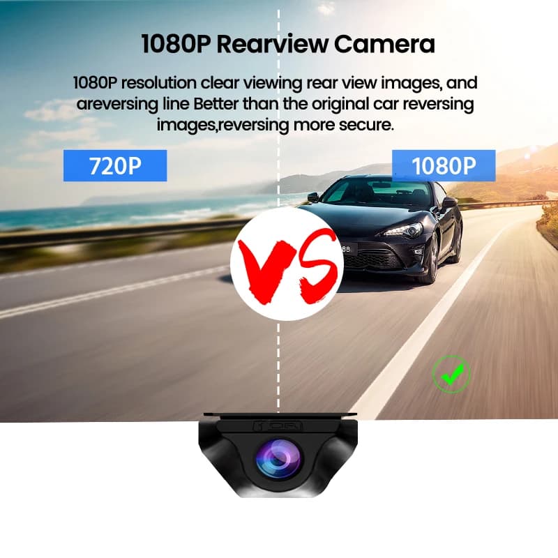 Dashcam Touch 24H Parking Dual Lens Front And Rear View Dash Cam Car Dvr Mirror Camera Video Recorder Black Box Smart Systems - 5