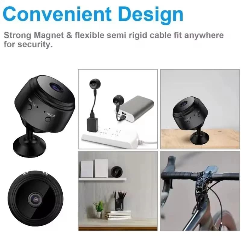 A9 WiFi Mini Camera Wireless Video Recorder Security Protection Camera Smart Home Monitoring Camera For Infants And Pets - 6