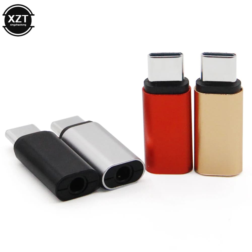 2 حزم Type-c إلى 3.5 مللي متر جاك الصوت سماعة محولات المحمولة و المدمجة سماعة محول لهواوي - 4