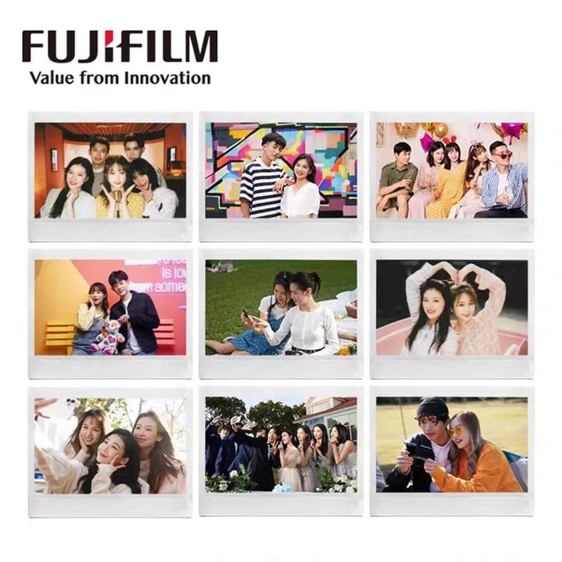 New 10/20/40 Sheets Fujifilm Instax Wide Film Instant White Edge For Fuji Wide Camera 100 200 210 300 500AF Lomography Wide Link - 4