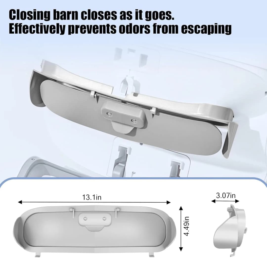إكسسوارات صندوق فضلات القطط الأوتوماتيكي باب جمع الفضلات لمرحاض TONEPIE TI PRO - 6