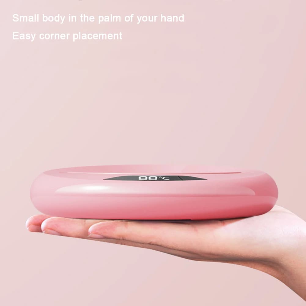 مدفأة أكواب قهوة مع منفذ USB و3 إعدادات حرارة - لوحة تسخين حرارية - 5