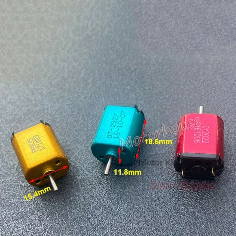 Mini 030 Carbon Brush Electric Motor DC 2.4V 3.2V 3.7V 50000rpm Ultra-High Speed Engine DIY Toy RC Car - 2