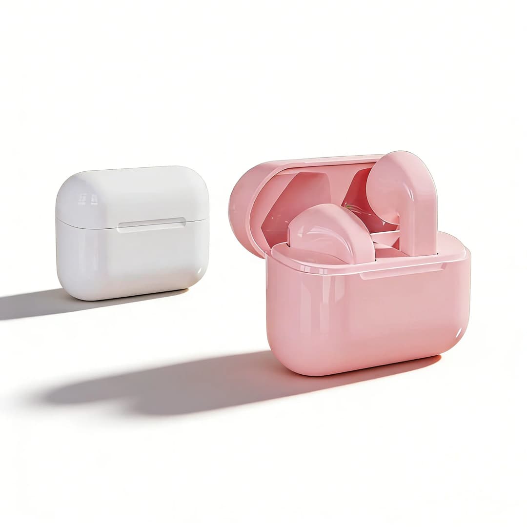 سماعات صغيرة لاسلكية TWS بعمر بطارية طويل للرياضة مع إلغاء الضوضاء