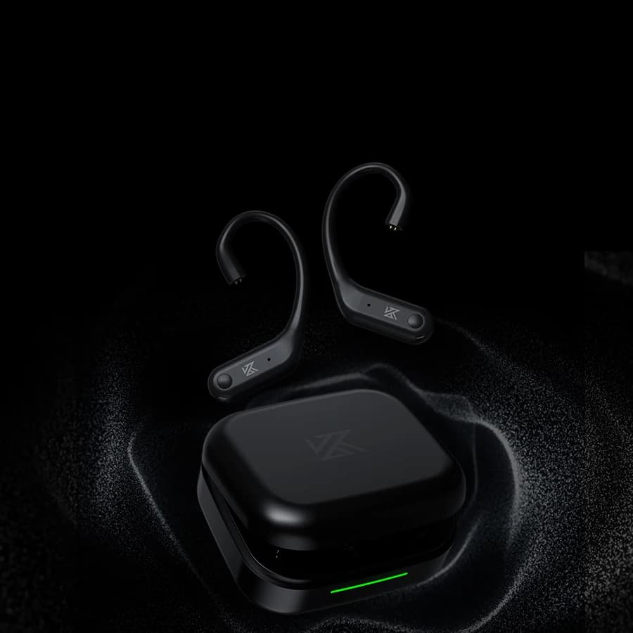 سماعات KZ الرسمية مع شحن مجاني KZ AN01 TWS ANC HIFI لاسلكية مع خطاف أذن BT5.4 LDAC بتقنية هجينة - 5