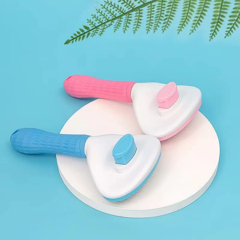 Pet Dog Hair Brush Cat Comb Grooming And Care Cat Brush Stainless Steel Comb For Long Hair Dogs Cleaning Pets Dogs Accessories - 3