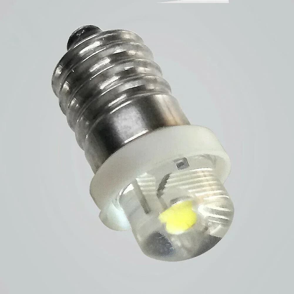 مصابيح LED طويلة الأمد بقوة 0.5 واط، E10، DC 3V/4.5V/6V، درجة حرارة لون 6000 كلفن، لون أبيض، زاوية شعاع 180 درجة، معدات تخييم - 5