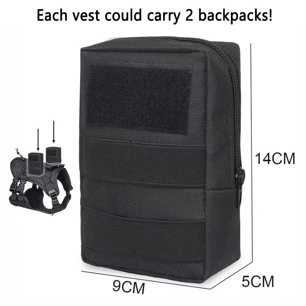 Military Large Dog Harness Pet German Shepherd Training Vest Tactical Dog Harness And Leash Set For Dogs Accessories - 3