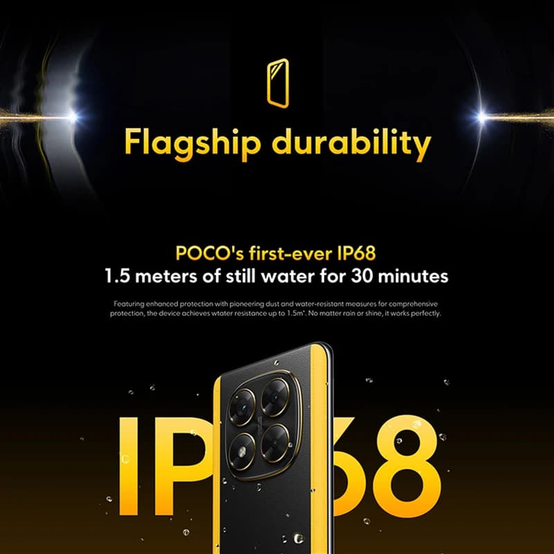 عرض عالمي أول لهاتف POCO X7 إصدار عالمي، معالج Dimensity 7300-Ultra، شاشة AMOLED منحنية مقاس 6.67 بوصة بدقة 1.5K، شحن توربو 45 واط، NFC - 4