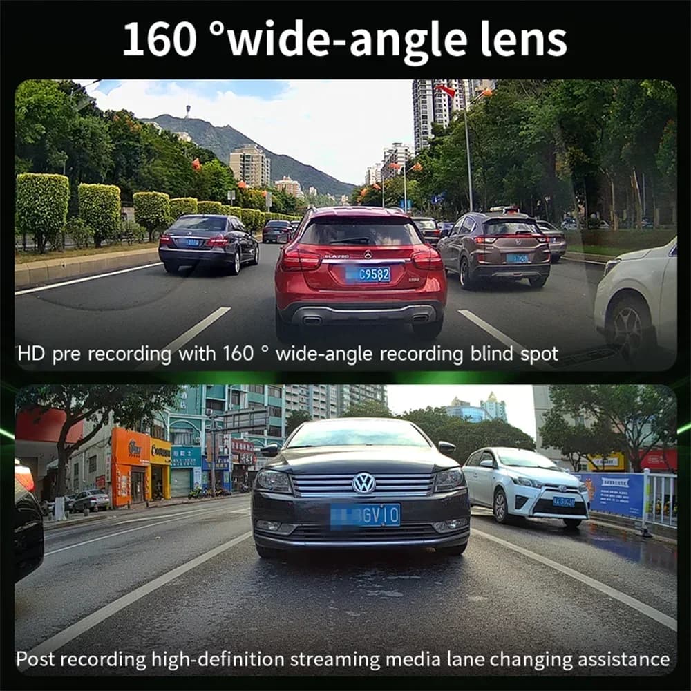 JIUYIN Motorcycle Dual 720p/1080P/2K DVR Waterproof Action Camera Recorder Front&Rearview Motorcycle Dash Cam WiFi Smart Connect - 4