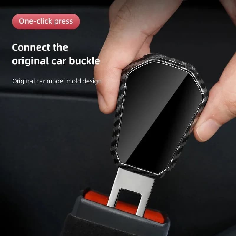 High Quality Metal Car Seat Belt Extender Clip Buckle Plug Auto Safety Strap Extension Automotive Interior Accessories For BMW - 3