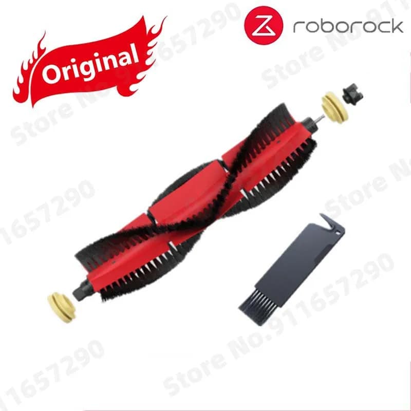 Original Roborock S5 Max / E4 / E5 / S45 Max / S6 MaxV Detachable Main Brush Silicon Side Brush Washable Filter Accessories - 2