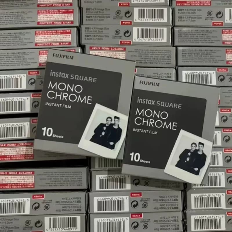 أفلام فورية أصلية من Fujifilm Instax Square، ورق تصوير بحافة بيضاء، متوافق مع كاميرات SQ40/SQ10/SQ6/SQ1/SQ20 - 2