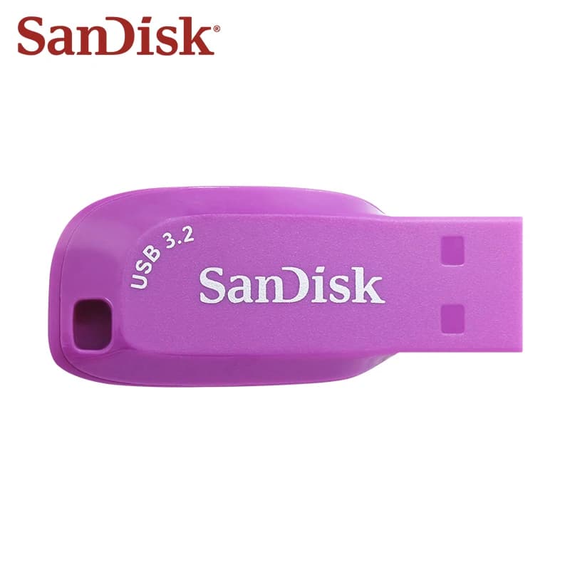 100% أصلي SanDisk محرك أقراص فلاش USB 3.2 CZ410 سعة 32 جيجابايت 64 جيجابايت 128 جيجابايت عالي السرعة مصغر U Disk ذاكرة USB صغيرة - 3