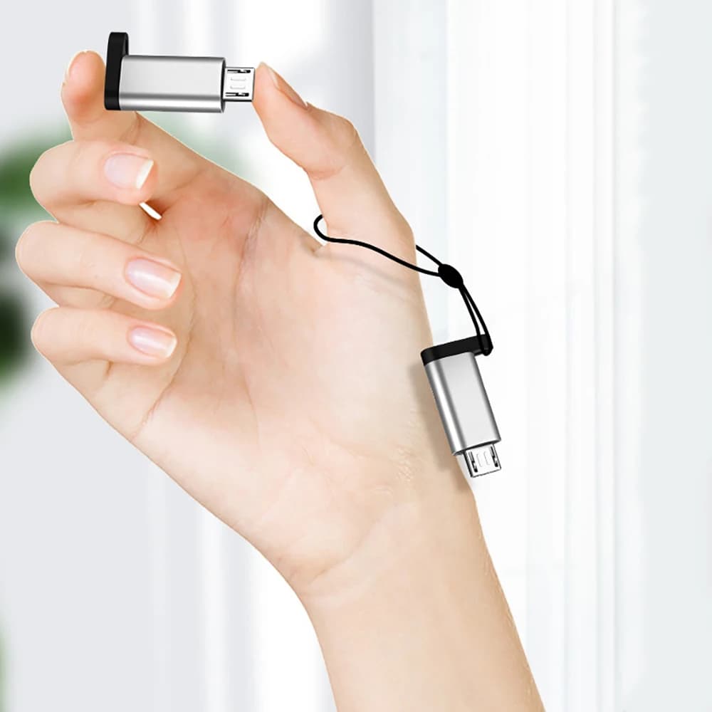 Type C Female To Micro USB Male Android Phone USB Cable Adapter Charger Charging Sycn Otg Converter for Samsung Xiaomi 9 Mi6 Mi5 - 6