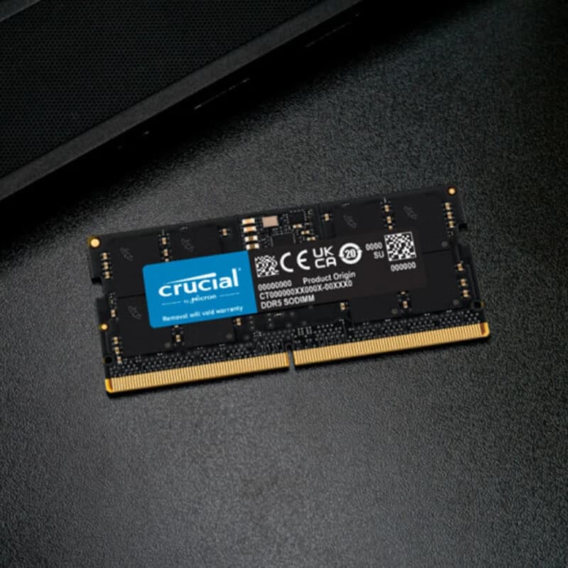 Crucial DDR5 SODIMM  RAM 16GB 32GB 24GB 48GB Notebook 4800MHz  5600MHz 1.1V for Laptop Memory - 5