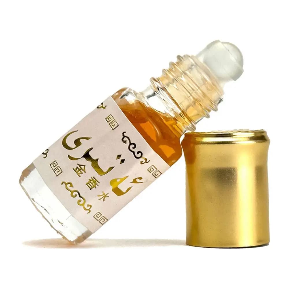 Arabian Gold Perfume Oil Roll On Bottle Long Lasting Fragrance Body Perfume Unisex Portable Long Lasting Scent Body Fragrance - 6