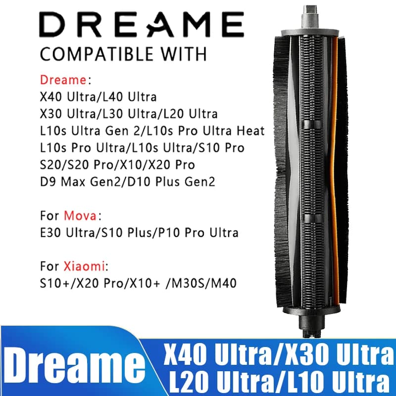 فرشاة دريم TriCut، لـ X40 ألترا/X30 ألترا/L20 ألترا/L10s ألترا الجيل 2/S10 برو/S20/S20 برو/X10/X20 برو/D9 ماكس الجيل 2.. إلخ. الموديل