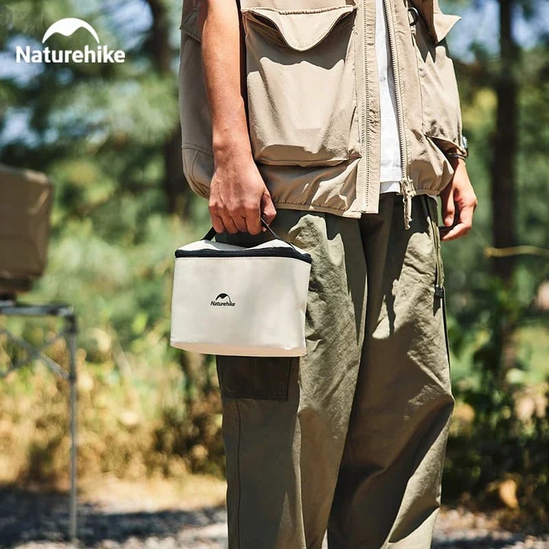 مجموعة أدوات مطبخ تخييم من Naturehike، علب توابل محمولة، أواني طهي، مستلزمات توابل سائلة ومسحوق، للشواء والنزهات - 4