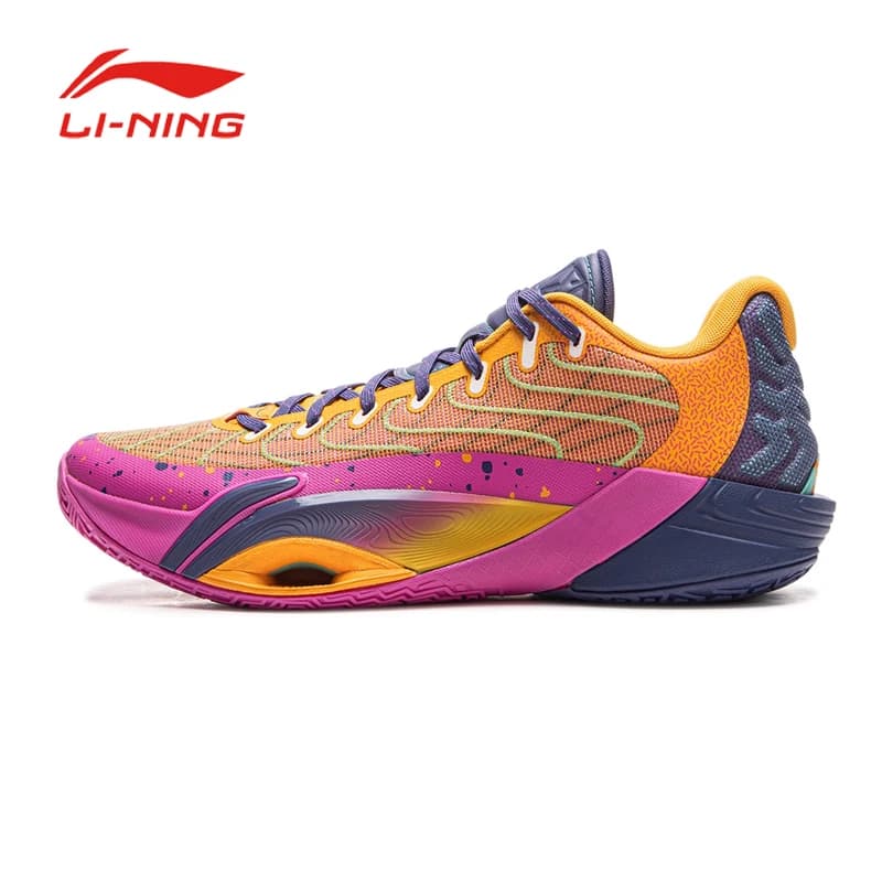 LI NING KONGXI12 jungle POP Basketball shoes low cut men's shoes 2025 new lightweight round toe sports shoes