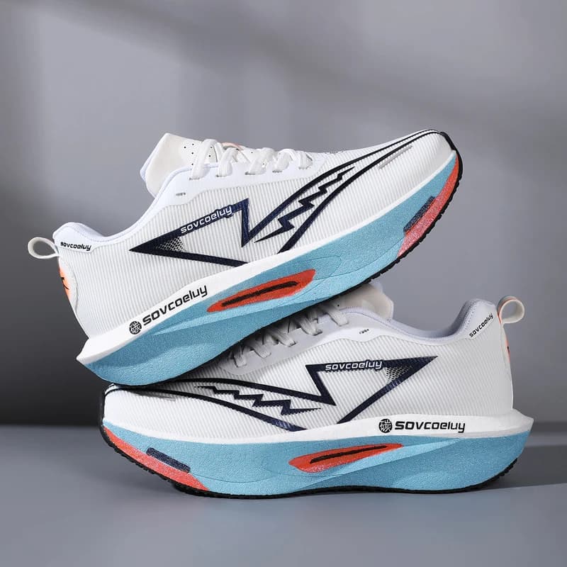 New Four-Season Versatile Non-Slip Shock-Absorbing Technology Carbon Plate Sports Casual Shoes Running Shoes Fitness Shoes Unise - 3
