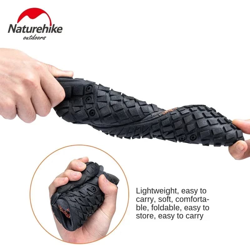 Naturehike Non-slip Wading Upstream Beach Shoes Thickened Rubber Sole Anti-skid new size Shoes NH20FS022 - 5