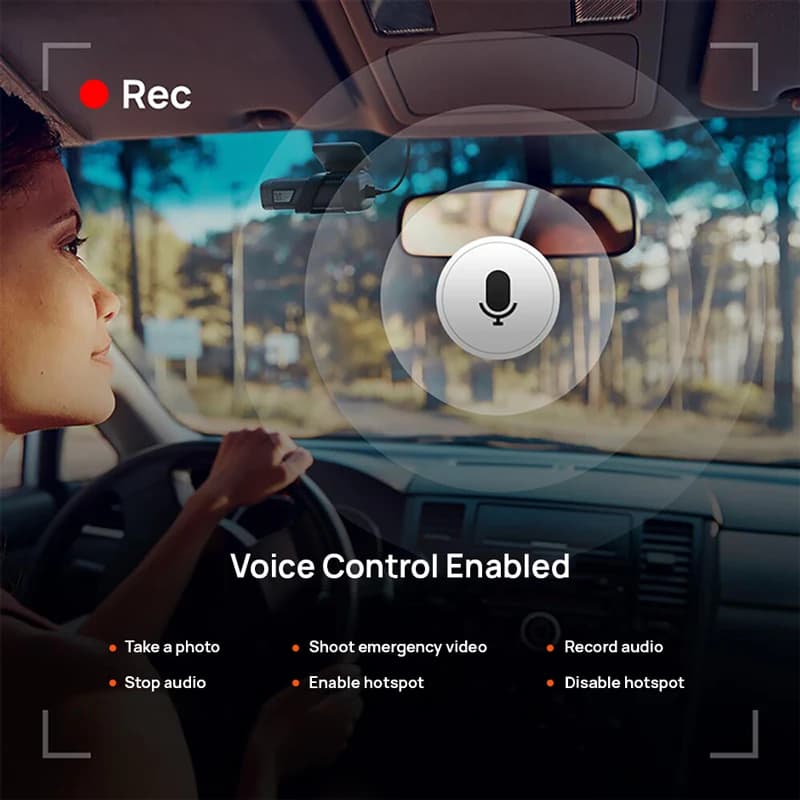 70mai Dash Cam M500 1944P 170FOV 70mai M500 Car DVR Dash Camera Recorder GPS ADAS 24H Parking Monitor eMMC built-in Storage - 6