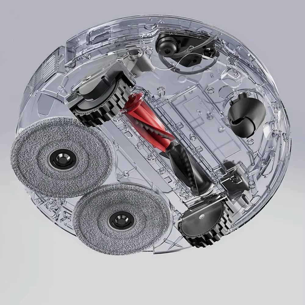 قطع قماش ممسحة دوارة أصلية Roborock Saros 10R لطرازات G20s Ultra/s9 maxv slim مع إكسسوارات ممسحة دوارة مضادة للبكتيريا - 2