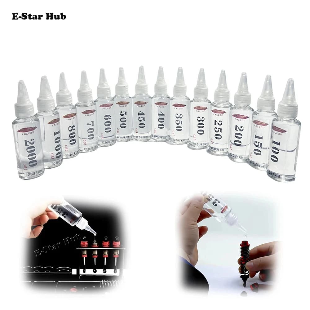 RC Car Shock Silicone Oil for Model Crawler Remote Control Car 1/10 Universal Drifting  Monster Truck Short-Course Truck - 3