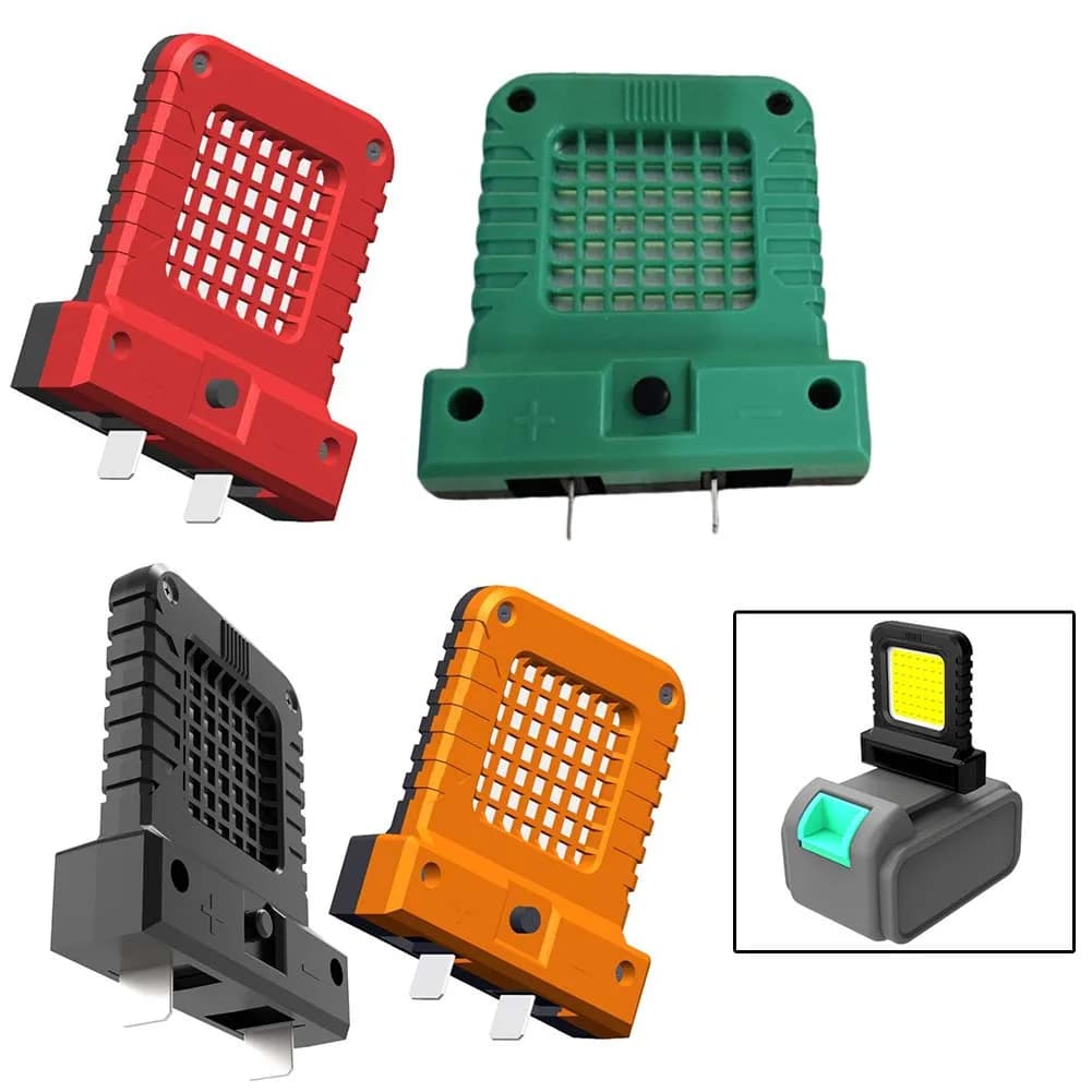 1/2/3Pcs 14W LED Camping Lantern Mini Pocket Work Light Inspection Power Tool LED Work Light  For 20V-21V Lithium Batteries - 2