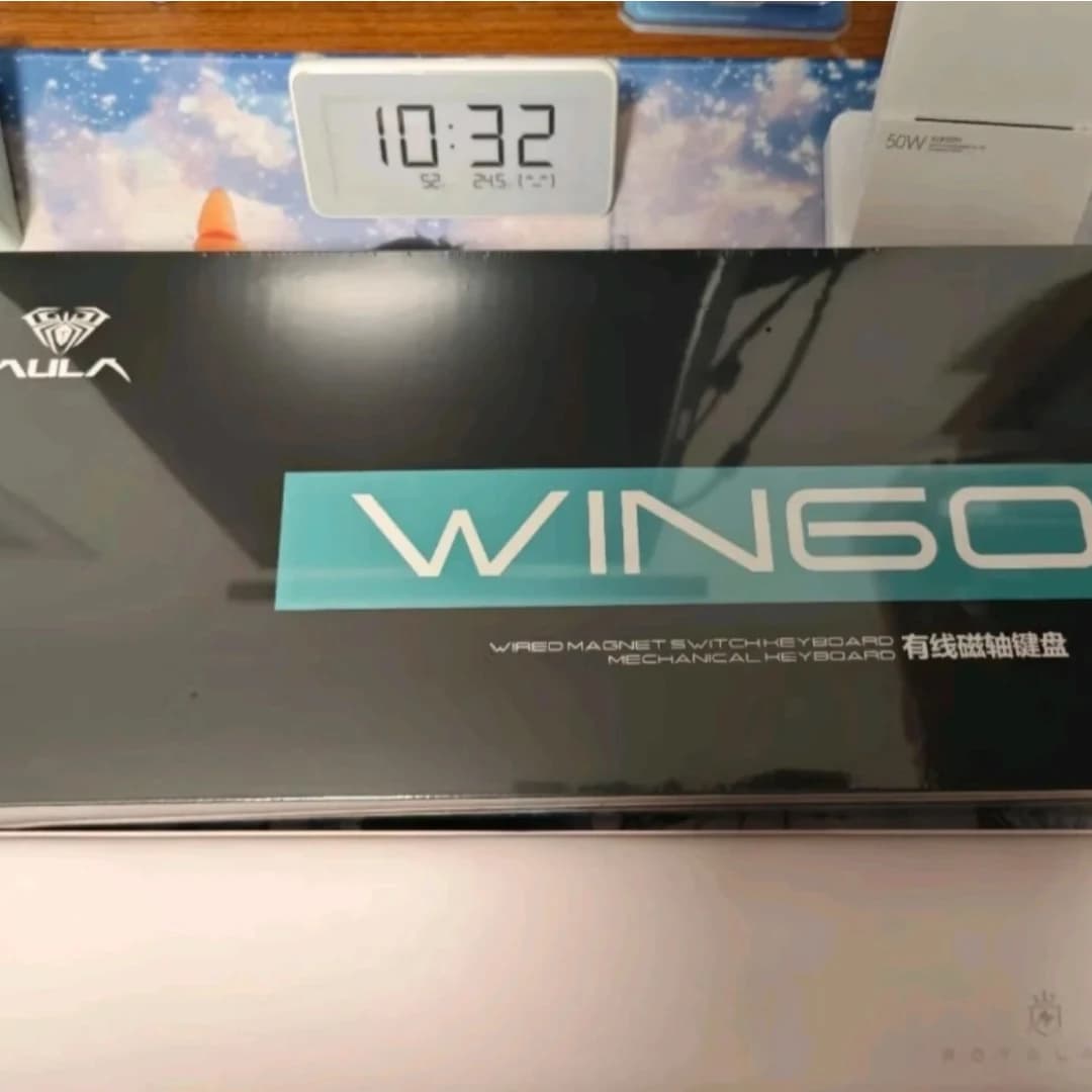 AULA WIN60/68HE Magnetic Switch Keyboard 8000HZ Gaming Keyboard FPS Low Latency Customizable Mechanical Keyboard E-sport - 2