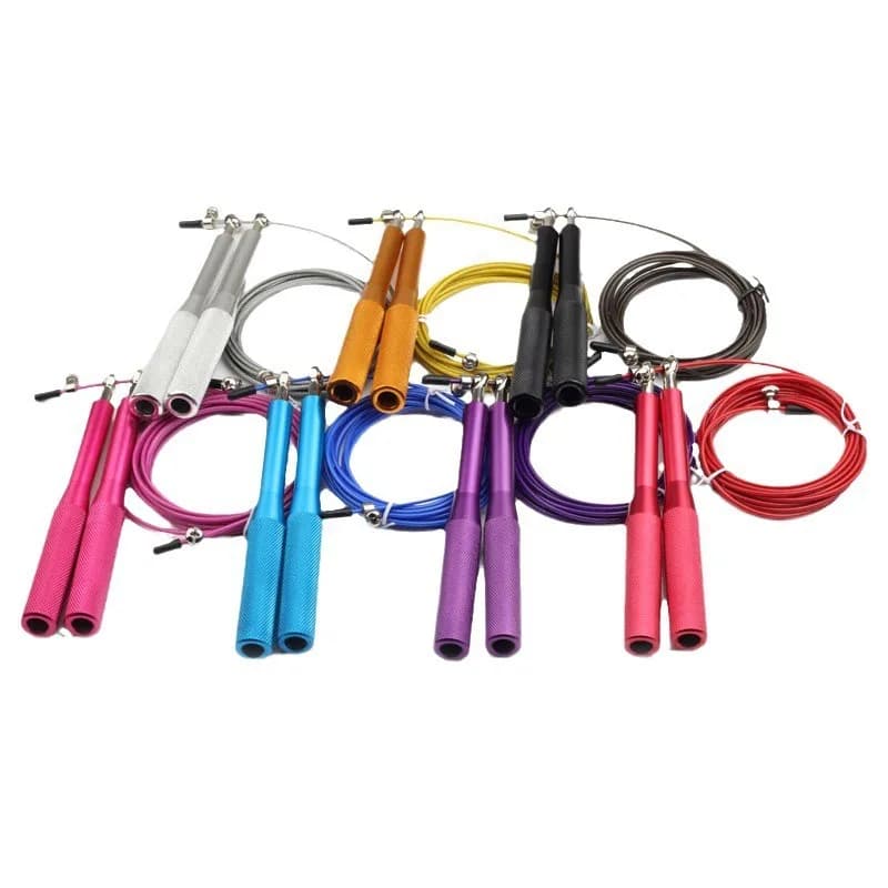 Speed Jump Rope Men Women Kids Gym Workout Equipment Steel Wire Bearing Adjustable Fitness Training Tool Multiple Color - 6