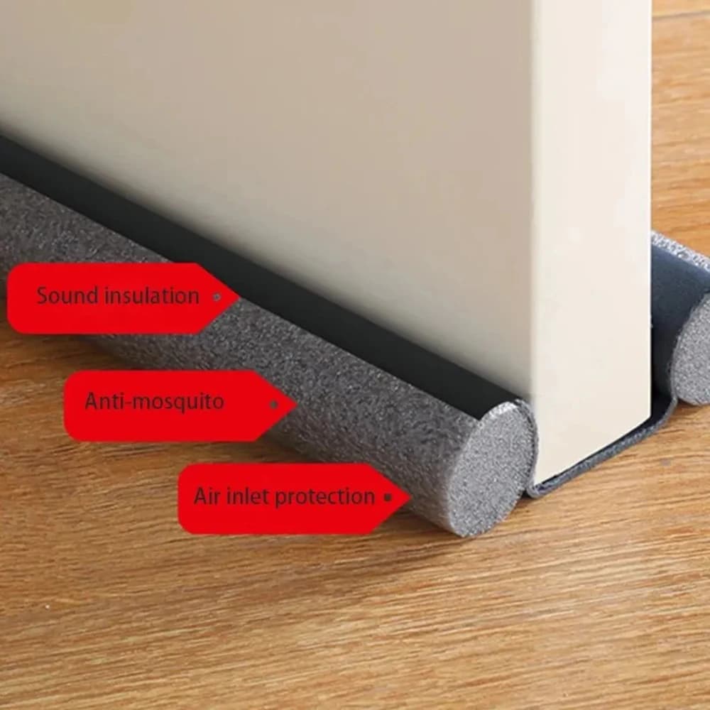 1 Door Bottom Door Seam Sealing Strip Under the Door Thickened Sound Insulation Bug Proof Windproof Dust Household Door Bedroom - 2