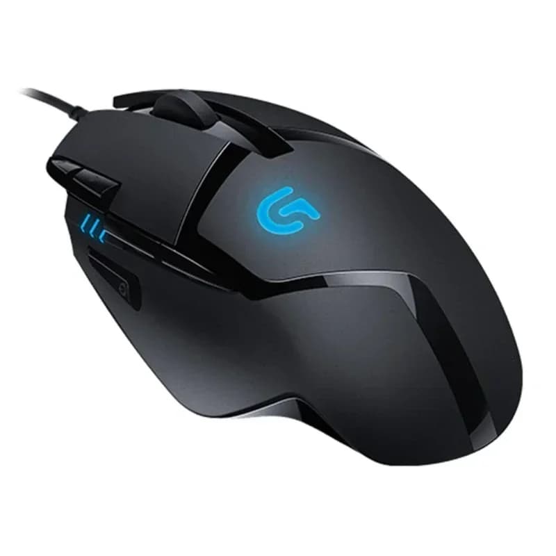 Logitech G402 Hyperion Fury Wired Gaming Mouse 4000 DPI Lightweight 8 Programmable Buttons Optical E-Sport Wired Mice - 5