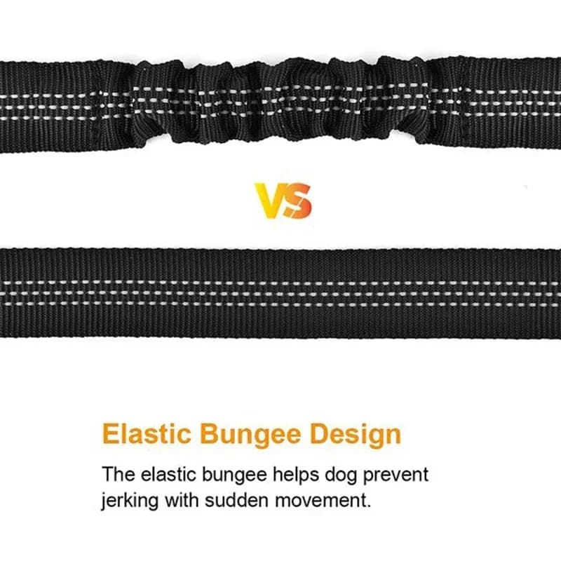 Durable Nylon Dog Seat Belt For Small Large Dogs Adjustable Reflective Elastic Lead Puppy Travel Car Safety Rope French Bulldog - 6