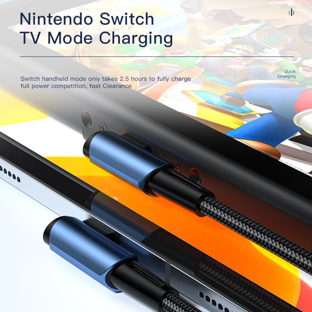 كابل Essager طويل 3m 100W USB Type C إلى USB C زاوية 90 درجة لآيباد ماك بوك برو شاومي سامسونج هواوي كابل Type-C سريع - 4