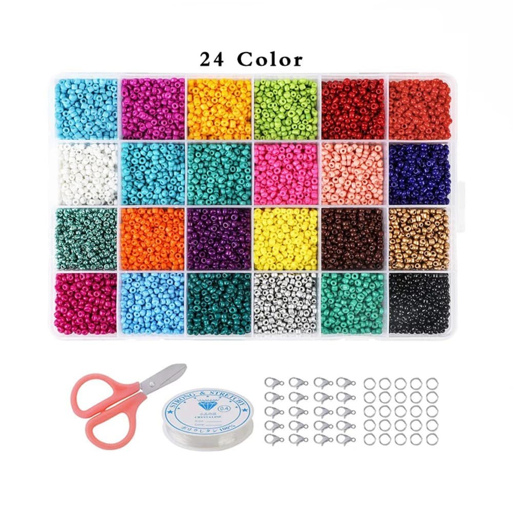 الخشب النسيج الديكور المنوال عدة للمجوهرات أساور القلائد DIY اليدوية آلة الحياكة الخرز كاتب كيت هدية جميلة - 6