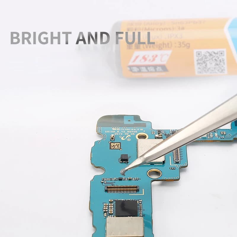 MECHANIC معجون لحام فلوكس 183℃ XGZ40 Sn63/Pb37 معجون قصدير لحام لإصلاح IC CPU BGA SMD أدوات إصلاح الهاتف المحمول - 5