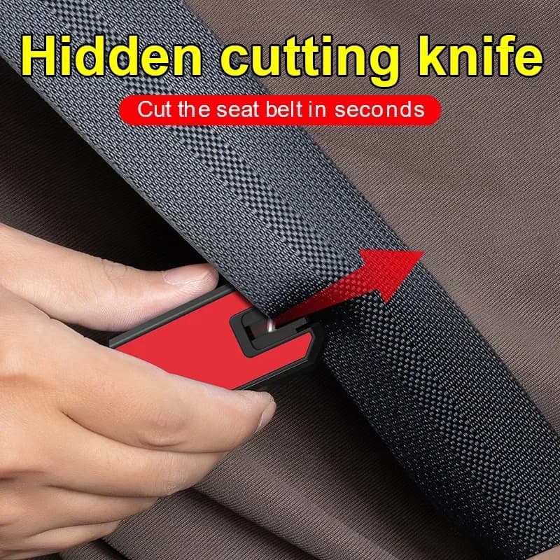 Car safety hammer emergency window breaker car multifunctional safety breaking hammer life hammer safety supplies Accessories - 5